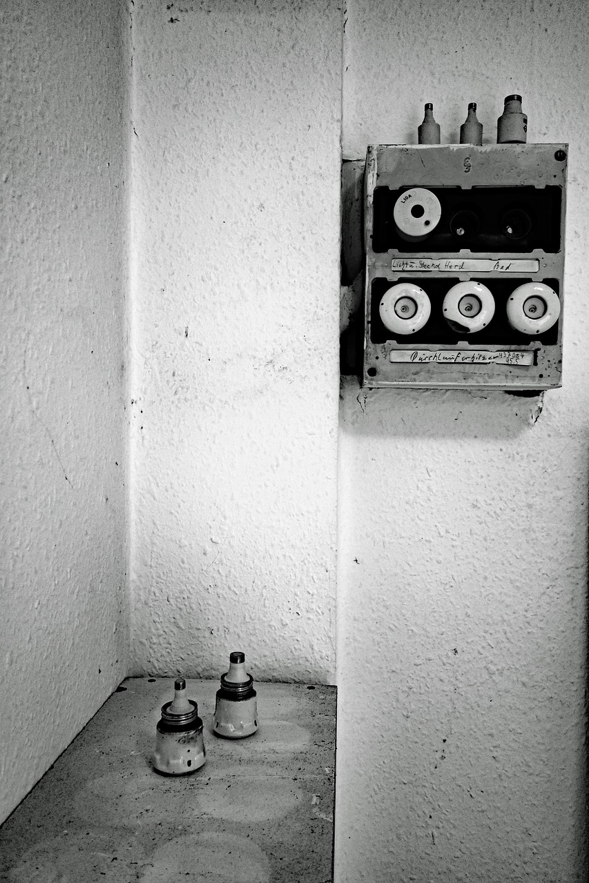 Old fuse box before upgrade
